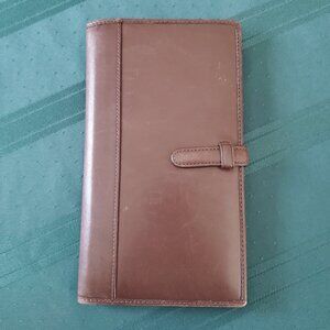 COACH Brown Leather Bifold Wallet - Vintage